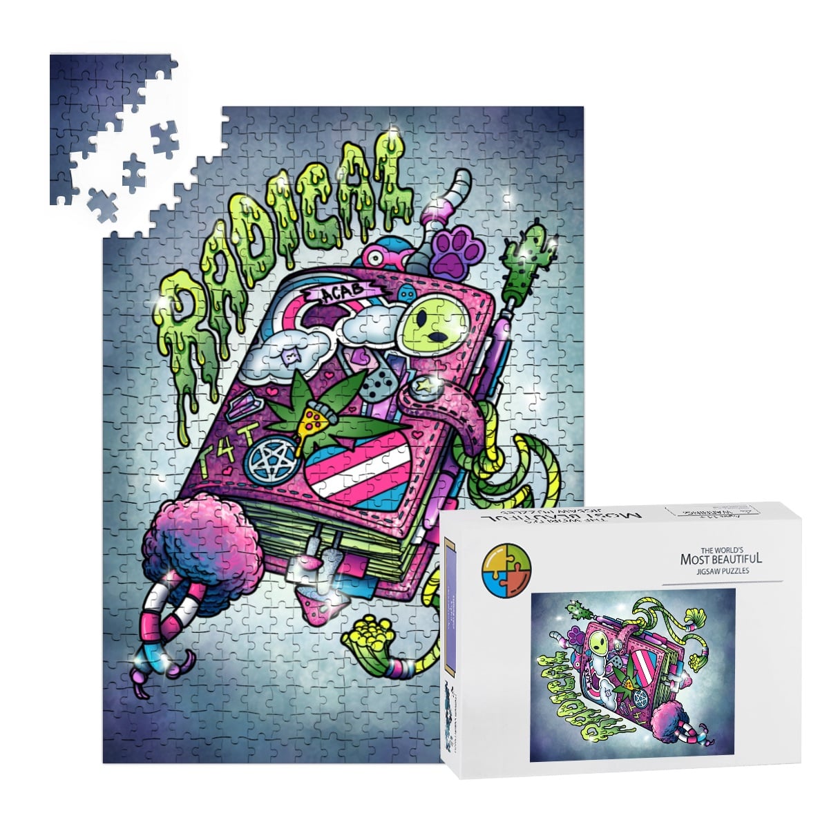Radical Agenda Wooden Jigsaw Puzzles 500 pcs