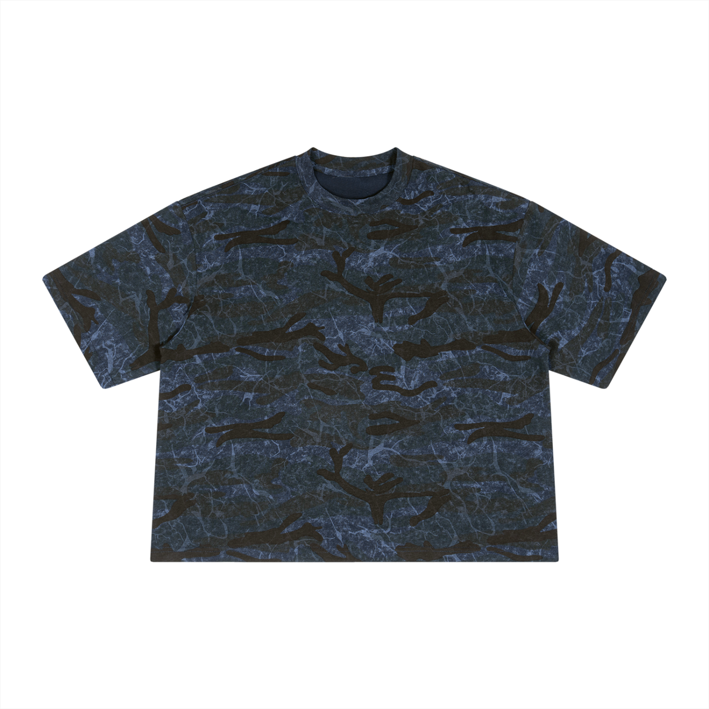 Surf Cat Camo Print T-Shirt