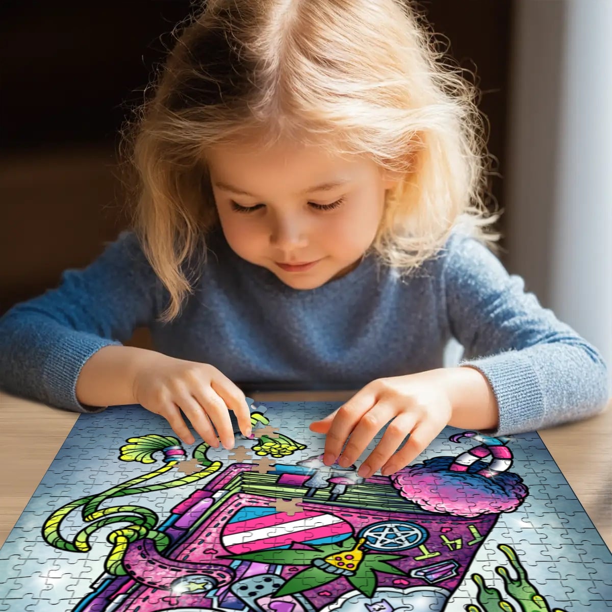 Radical Agenda Wooden Jigsaw Puzzles 500 pcs