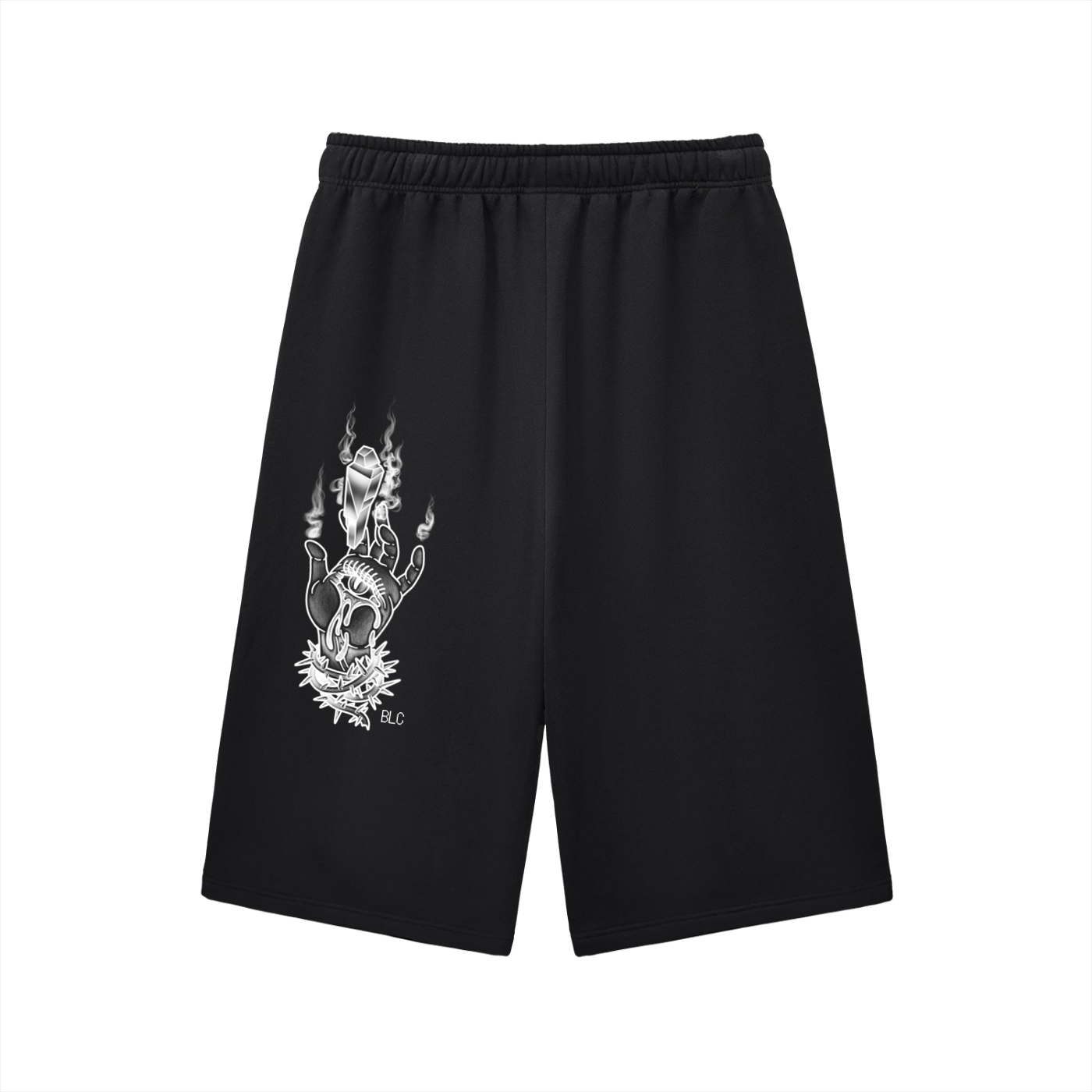 Psychic Hand Relaxed Drawstring Three-quarter Sweatpants