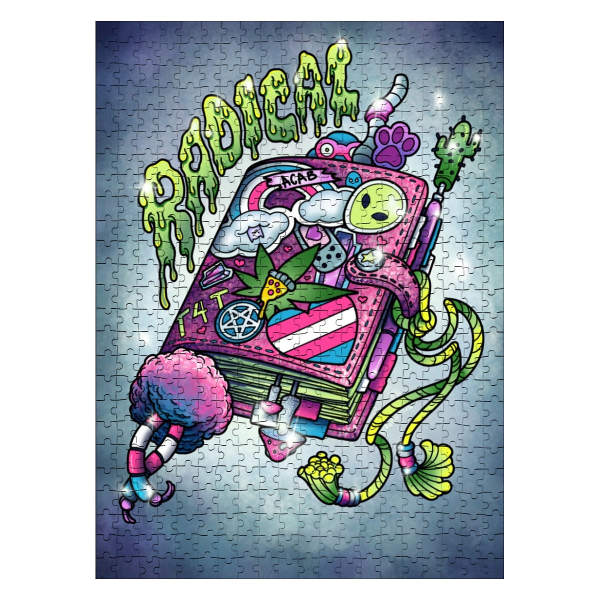 Radical Agenda Wooden Jigsaw Puzzles 500 pcs