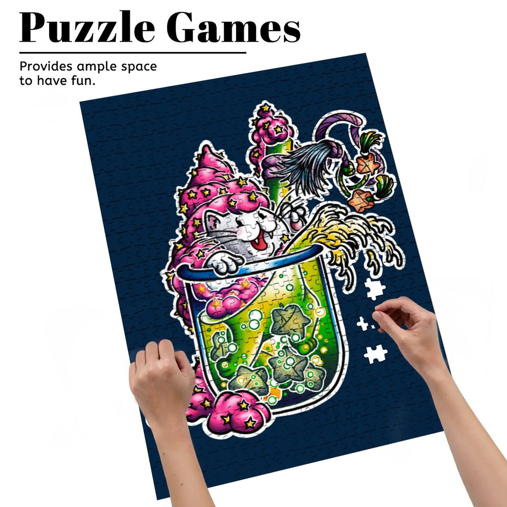 Boba Kitty Wooden Jigsaw Puzzles 500 pcs