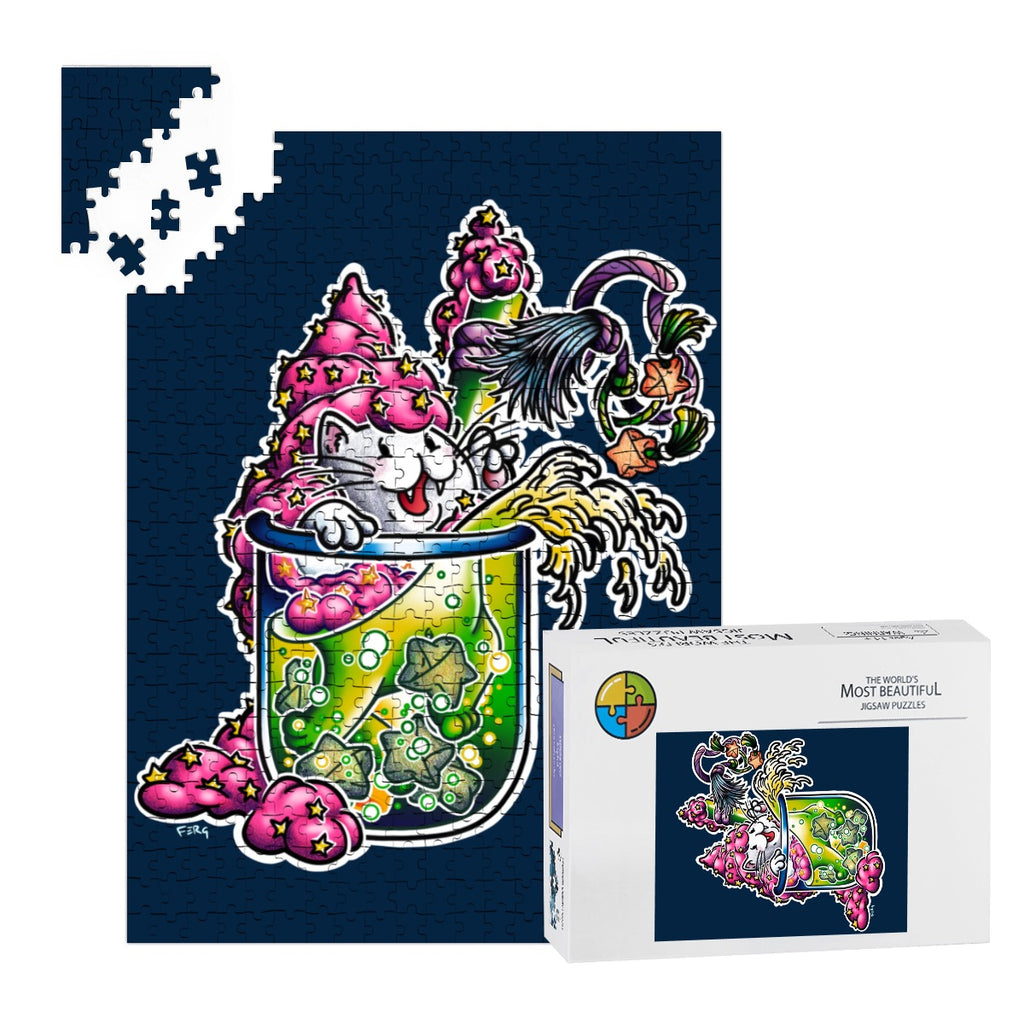 Boba Kitty Wooden Jigsaw Puzzles 500 pcs