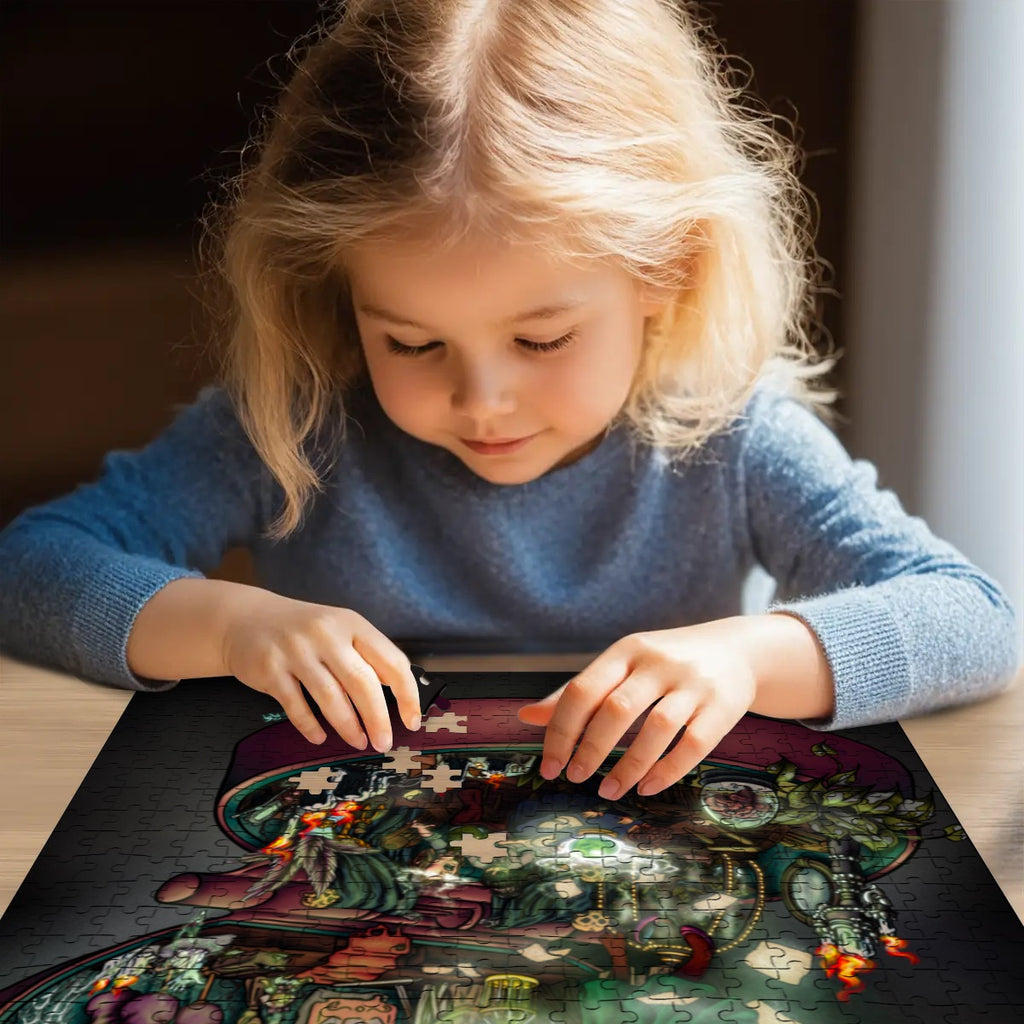 Polly Pocket Seance Wooden Jigsaw Puzzles 500 pcs