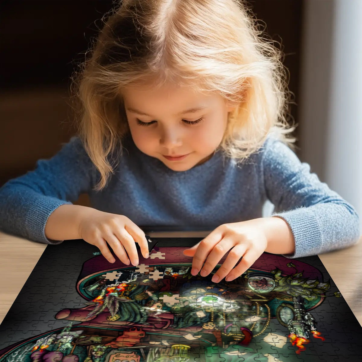 Polly Pocket Seance Wooden Jigsaw Puzzles 500 pcs