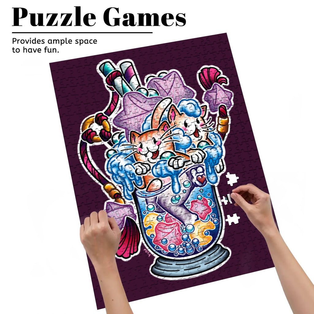 Prrrrrrrfect Parfait Wooden Jigsaw Puzzles 500 pcs