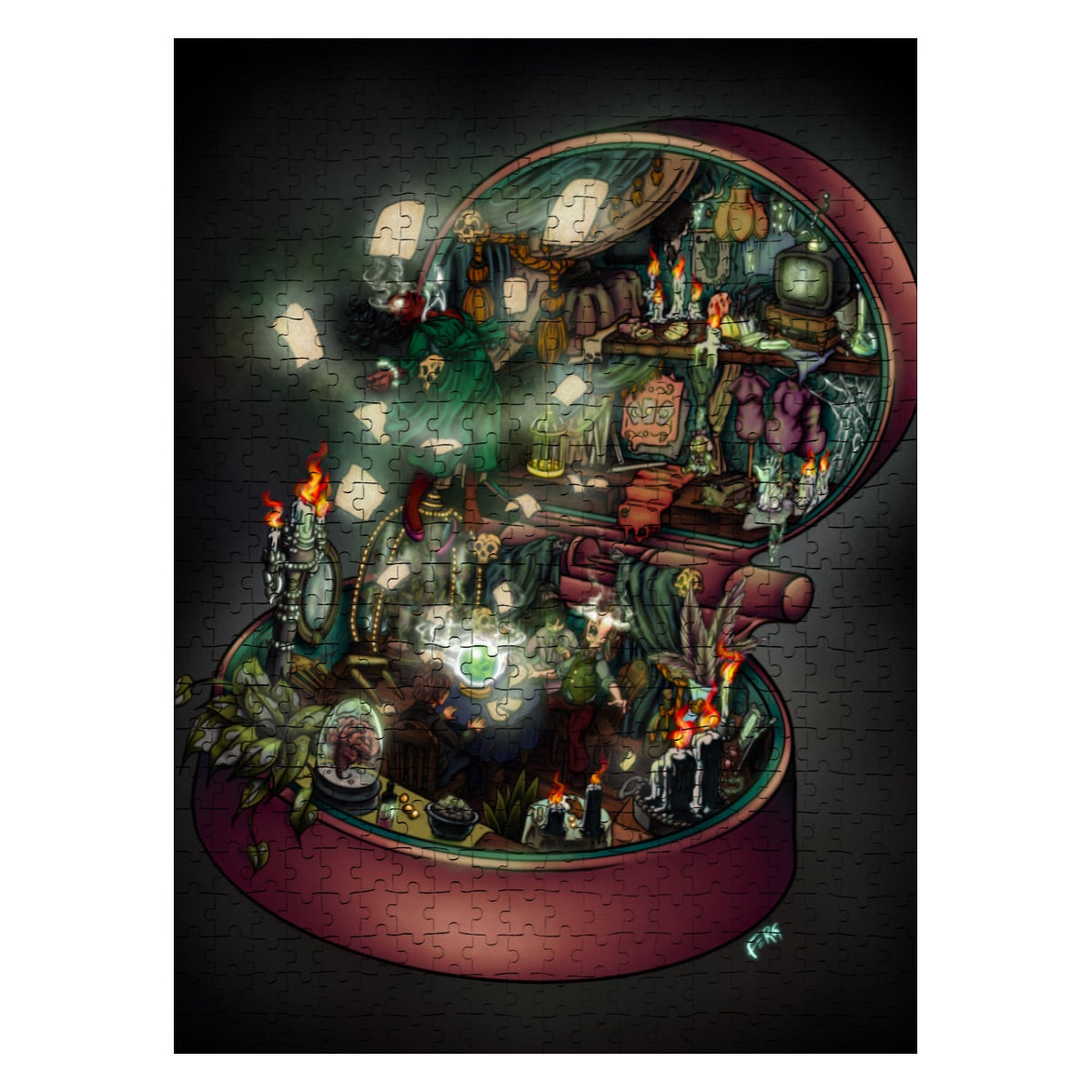 Polly Pocket Seance Wooden Jigsaw Puzzles 500 pcs