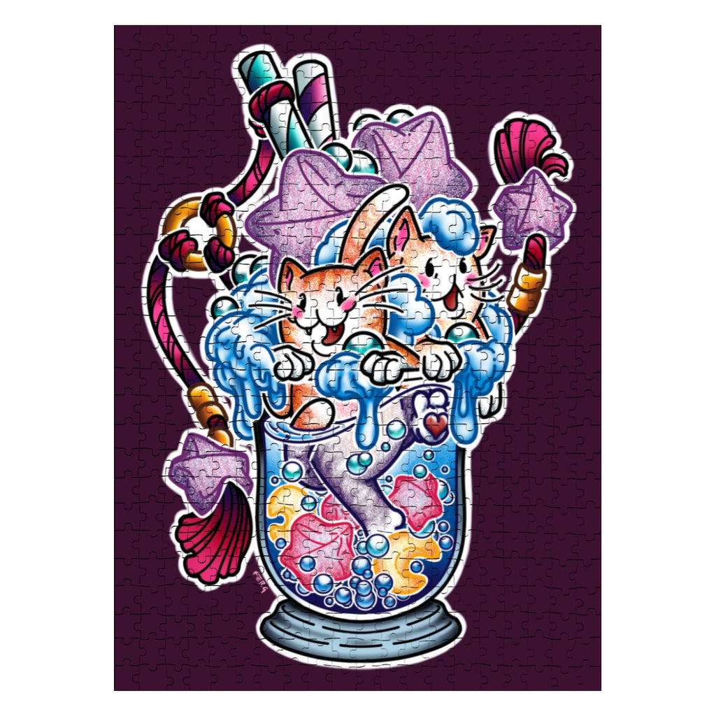 Prrrrrrrfect Parfait Wooden Jigsaw Puzzles 500 pcs
