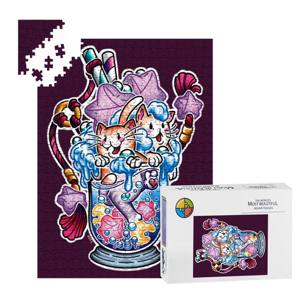 Prrrrrrrfect Parfait Wooden Jigsaw Puzzles 500 pcs