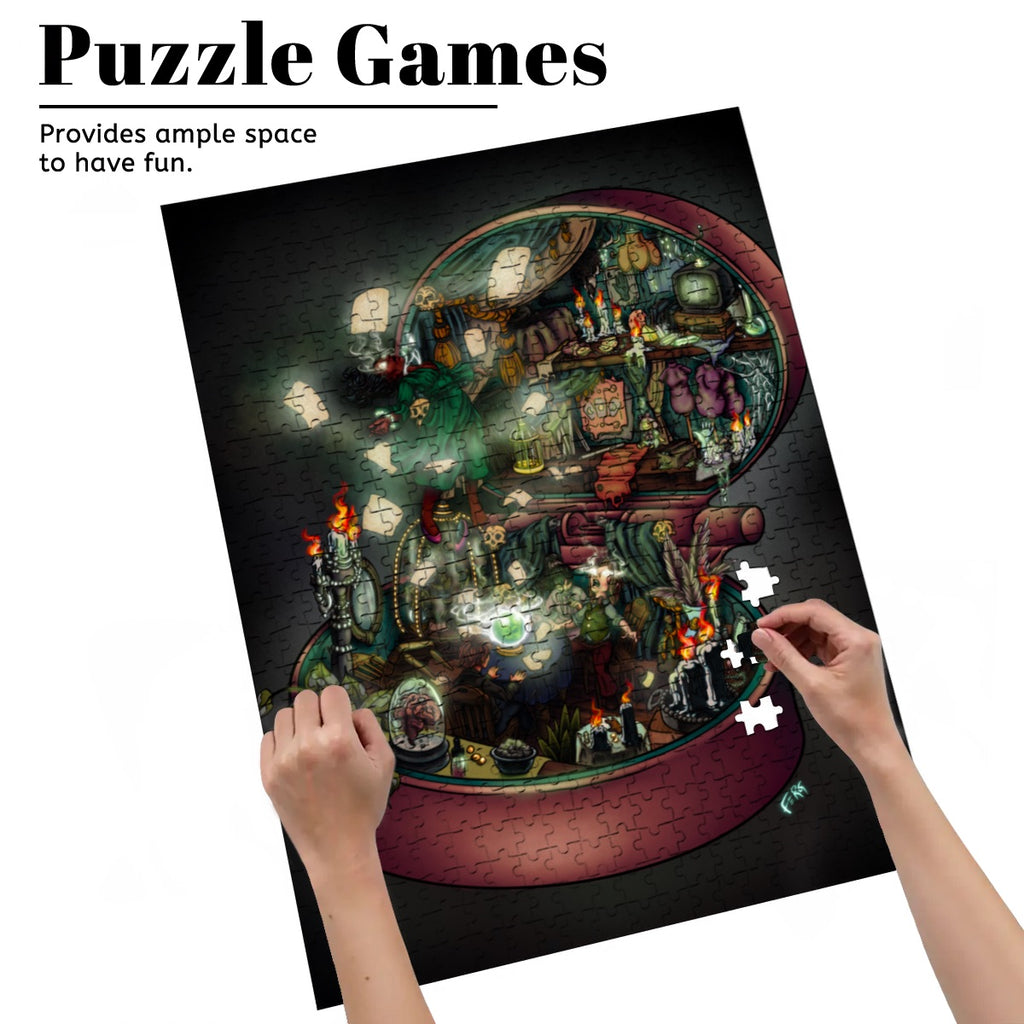 Polly Pocket Seance Wooden Jigsaw Puzzles 500 pcs