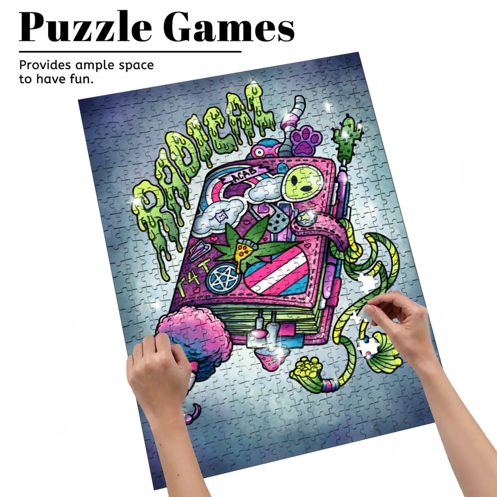 Radical Agenda Wooden Jigsaw Puzzles 500 pcs
