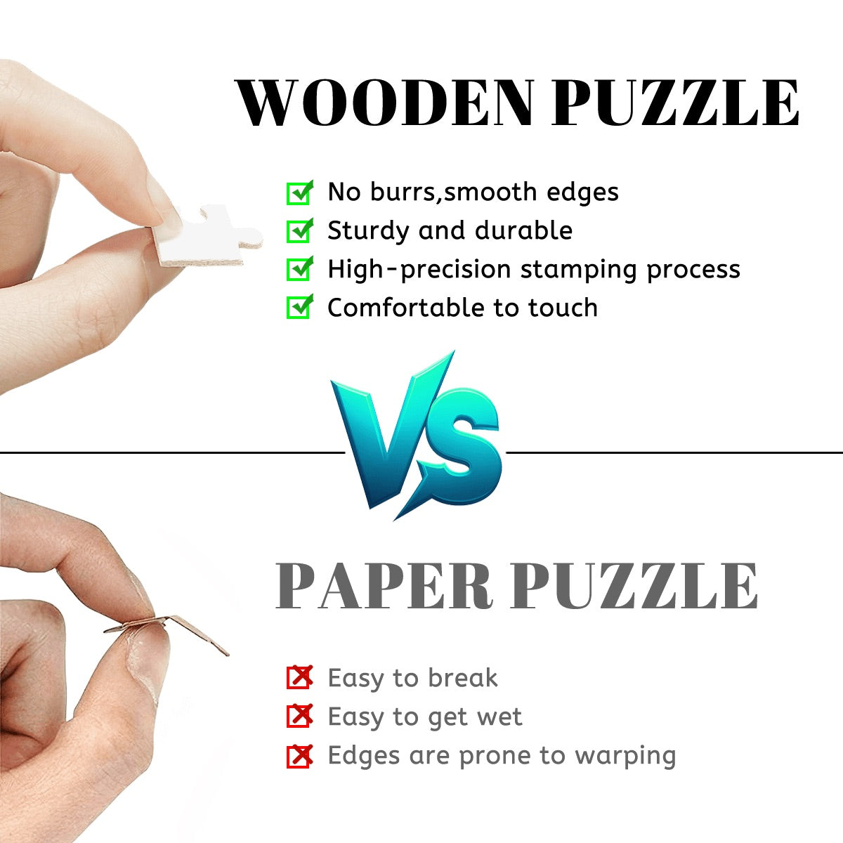 Prrrrrrrfect Parfait Wooden Jigsaw Puzzles 500 pcs